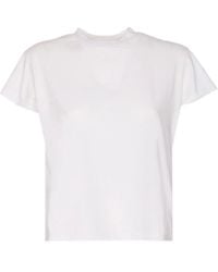 MM6 by Maison Martin Margiela - Embroidered Crew-Neck T-Shirt - Lyst