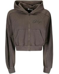 OTTOLINGER - Felpa Multiline Con Zip - Lyst