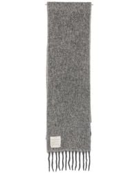 Alysi - Fringed Knitted Scarf - Lyst