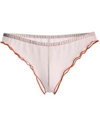 Maison Close - Tanga Panorama À Volants - Lyst