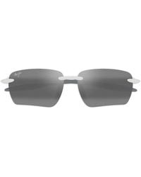 Maui Jim - Lunettes De Soleil Rectangulaires Ho'Okipa Ultra G À Design Sans Monture - Lyst