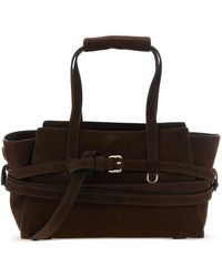 Moschino - Tie Me Belt-Detail Tote Bag - Lyst