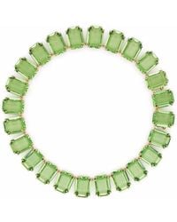Swarovski - Millenia Octagon Cut Crystals Necklace - Lyst
