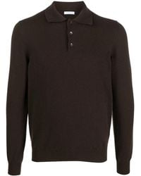 Malo - Long-Sleeve Cashmere Polo Shirt - Lyst