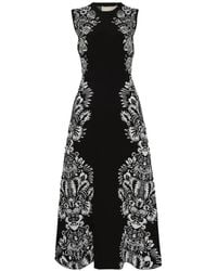 Ulla Johnson - Liana Jacquard Sleeveless Midi Dress - Lyst