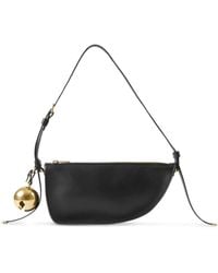 Burberry - Shield レザー ショルダーバッグ ミニ - Lyst