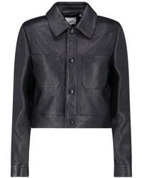 FRAME - The Small Leather Jacket - Lyst