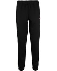 DIESEL - Logo-Patch Tapered Track Pants - Lyst