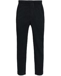 Homme Plissé Issey Miyake - Elasticated-Waist Pleated Trousers - Lyst