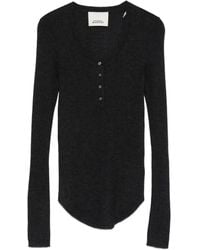 Isabel Marant - Top Idite Con Bottoni - Lyst
