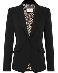 Philipp Plein - Peak-Lapel Single-Breasted Blazer - Lyst