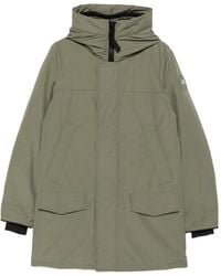 Canada Goose - Parka Con Capucha Y Parche Del Logo - Lyst