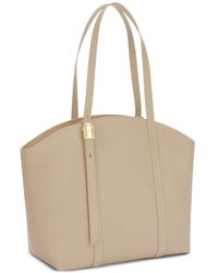 Furla - Medium Planeta Leather Tote Bag - Lyst