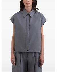 Moorer - Jessy Sleeveless Shirt - Lyst