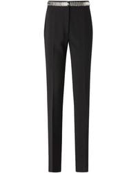 Pinko - Embellished-Bet Trousers - Lyst