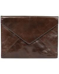 Dries Van Noten - Leather Clutch Bag - Lyst