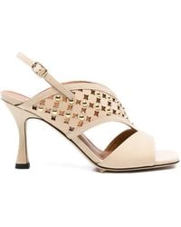 Evaluna - Stud-Embellishment Sandals - Lyst