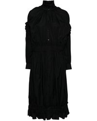 Noir Kei Ninomiya - ラッフルディテール ドレス - Lyst