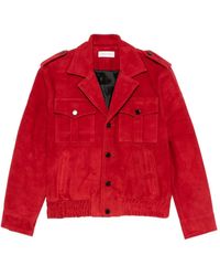 Ernest W. Baker - Flap-Pocket Suede Jacket - Lyst