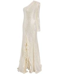 Cinq À Sept - Angeline Gown Sequin Long Dress - Lyst