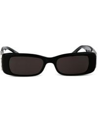 Balenciaga - Dinasty Rectangle-frame Sunglasses - Women's - Acetate - Lyst
