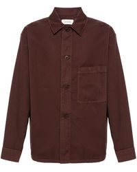 Lemaire - Plain Cotton Shirt - Lyst