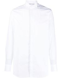 Tintoria Mattei 954 - Pleat-detail Cotton Shirt - Lyst