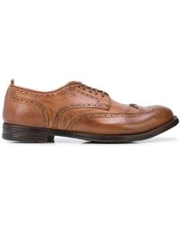 Officine Creative Lace-up Derby Shoes - Brown
