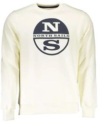 North Sails - Logo-Print Crew-Neck Sweatshirt - Lyst