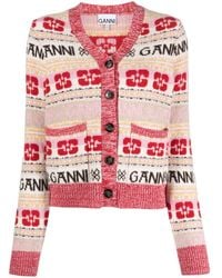 Ganni - Sweaters Multicolour - Lyst
