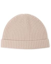 N.Peal Cashmere - Ribbed-Knit Beanie Hat - Lyst