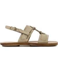 Buttero - Ring-Detail Sandals - Lyst
