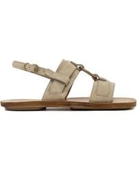 Buttero - Ring-Detail Sandals - Lyst