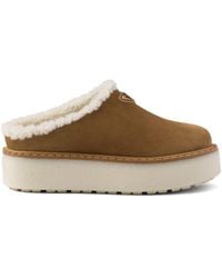 Prada - Evolve Genuine Shearling Clog - Lyst