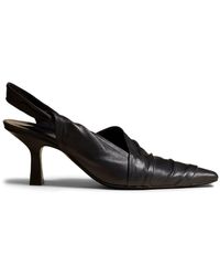 Khaite - Water Pointed-toe Leather Pumps - Lyst