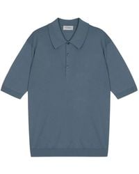 John Smedley - Isis Short-Sleeve Polo Shirt - Lyst
