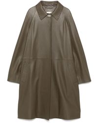 Fendi - Abrigo Con Cierre De Lazo - Lyst