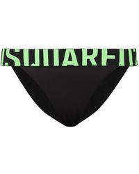 DSquared² - Bikinislip Met Logo - Lyst