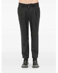 The Viridi-anne - Pleated Tapered Trousers - Lyst