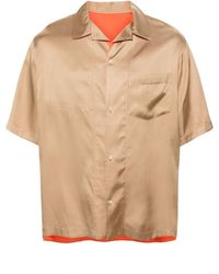 4SDESIGNS - Short-sleeves Reversible Shirt - Lyst