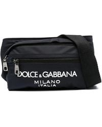 Dolce & Gabbana - Gürteltasche Mit Vorstehendem Logo - Lyst