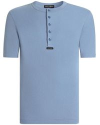 Dolce & Gabbana - Serafino Cotton T-Shirt - Lyst
