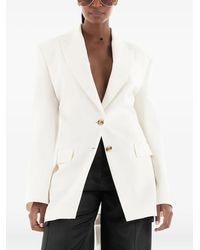 BOSS - Open-Back Single-Breasted Blazer - Lyst