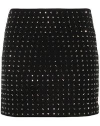 Sportmax - Studded Mini Skirt - Lyst