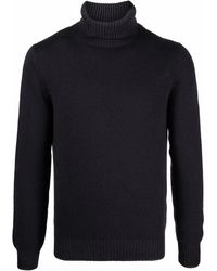 Dell'Oglio - Roll-Neck Rib-Trimmed Jumper - Lyst