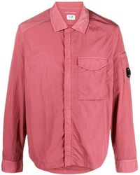 C.P. Company - Chrome-r Lens-detail Shirt Jacket - Lyst