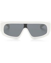 Prada - Symbole Geometric-Frame Sunglasses - Lyst