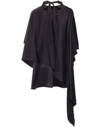 Ssheena - Robe Courte Drapée À Design Asymétrique Appeal - Lyst