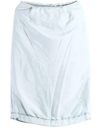 AURALEE - Quilted Wrap-Style Midi Skirt - Lyst