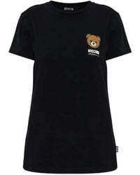Moschino - T-Shirt À Logo Imprimé - Lyst